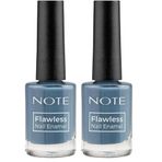 Note Nail Flawless Oje 42 Blue Jean, Mavi (2 paketi)