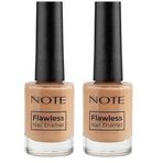 Note Nail Flawless Oje 50 Sienna, Nude 2li paket