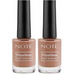 Note Nail Flawless Oje 53 Coffe Latte, Nude 2li paket