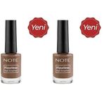 Note Nail Flawless Oje 57 Cappuccino, Kahverengi 2li paket