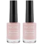 Note Nail Flawless Oje 62 Rose Shell, Pembe 2li paket