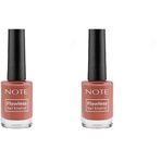 Note Nail Flawless Oje 66 Cinnamon, Pembe 2li paket