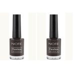 Note Nail Flawless Oje 70 Mystery Night, Siyah (2 paketi)