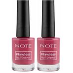 Note Nail Flawless Oje 88 Blushed Raspberry, Pembe 2li paket