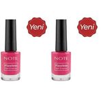 Note Nail Flawless Oje 90 Sugar Pink, Pembe 2li paket