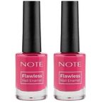 Note Nail Flawless Oje 91 Candy Pink, Pembe (2 paketi)