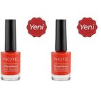 Note Nail Flawless Oje 97 Orange -Turuncu (2 paketi)