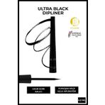 NOTE Ultra Black Dipliner Keçe Fırça Uçlu - Siyah
