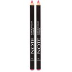 Note Ultra Rich Color Lip Pencil 04 Fuchsia Dudak Kalemi, Pembe 2li paket