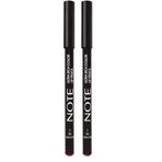 Note Ultra Rich Color Lip Pencil 13 Hollywood Pink Dudak Kalemi, Pembe 2li paket