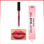 Note Velvet Blur Tint Kadife Bitişli Nemlendirici Mat Ruj 02 Rose Dusk