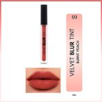 Note Velvet Blur Tint Kadife Bitişli Nemlendirici Mat Ruj 03 Burnt Peach