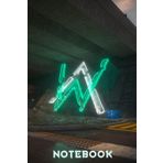 Notebook : Alan Walker Wile Ruled 100 Pages for School Home or Work - Father Day , Mother Day - Thankgiving Notebook Gift Ideas #37
