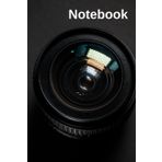 Notebook: Composition Notebook with beautifoul cover image of camera lens .