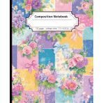 Notebook Featuring Traditional Korean Motif: 10 College-Ruled Pages, 7.5” x 9.25”