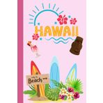 Notebook Hawaii Theme: light blue cover:: notebook journal Composition Notebook Hawaii Notebook Hawaii Theme