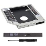 Notebook HDD-SSD Kızak 9.5 mm Sata Harddisc Kutu