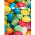 Notebook: Jelly Bean Notebook