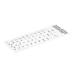 Notebook Klavye Sticker Türkçe Q Beyaz Hadron Hdx8256
