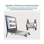Notebook Laptop Standı Ayarlanabilir Çok Açılı Ergonomik Dizayn - Elevate (Gri) - 1 GB