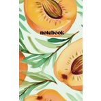 Notebook "Les Fruits" - Carnet de notes à lignes - 80 pages - format 5x8" (12,7 cm x 20,32 cm) crée par Paper Social Club.