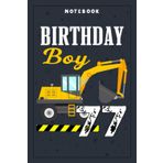 Notebook Planner Birthday Boy 77th Birthday Excavator Construction Vehicle: Planning, Budget, Homeschool,6x9 in , Tax, Goal, Hourly, College, Small Business