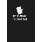 Notebook To Write In: My Planner, I've This - Notes, Lined Paper, 110 Pages, 6" x 9" Inches, Scholl, College, Work