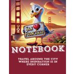 Notebook: "Travel around the city where inspiration is in every corner"