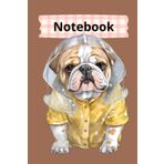 Notebook w Kratkę z Pieskiem Buldog Francuski: 80 Stron Notatek dla fanów słodkich buldogów