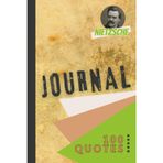 Notebook with 100 Nietzsche Quotes Lined Pages with Aphorisms Minimalist Black & White Philosophical Journal Wisdom Simple Design Diary for Notes Work School Personal Reflection Notepad