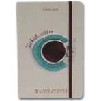 Notelook I Love Turkish Coffee A5 Çizgili Defter