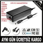 Notespare Acer 19V 3.42A 5.5x1.7 mm 65 Watt Uyumlu Adaptör Şarj Cihazı Aleti