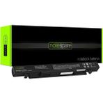 Notespare Asus ile Uyumlu X552LAV-SX394H, X552LDV-SX581H, X552LDV-SX701H Notebook Batarya Pil - Siyah - tek ebat