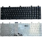 Notespare Exper ile Uyumlu MS-1642, MS-1682 Notebook Klavye Siyah Tr - tek ebat