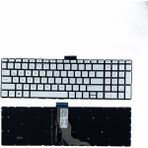 Notespare Hp ile Uyumlu 250 G6 (2EW06ES) I5-7200U, 250 G6 (1XN46EA) I3-6006U Işıklı Klavye Gümüş Gri Tr - tek ebat