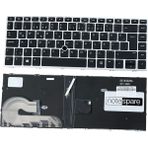 Notespare Hp ile Uyumlu Elitebook 840 G5 3JX04EA, 840 G5 3JX05EA Notebook Klavye Işıklı Siyah Tr - tek ebat