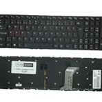 Notespare Lenovo IdeaPad 700-15ISK - 700-17ISK Uyumlu Siyah TR Işıklı Klavye