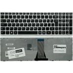 Notespare Lenovo ile Uyumlu Flex 2-15D Type 20377, Flex 2-15D Type 80EF Notebook Klavye Gümüş Gri Tr - tek ebat