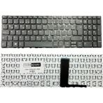 Notespare Lenovo V15-IIL 82C500R2TX Uyumlu Power Tuşsuz Füme Klavye