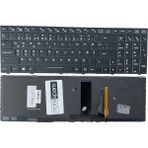 Notespare Monster ile Uyumlu Abra A5 V12, A5 V12.1 Notebook Klavye Rgb Işıklı Versiyon Siyah Tr - tek ebat