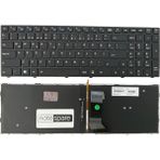 Notespare Monster ile Uyumlu Tulpar T5 V13.1.1, T7 V13.1.1 Işıklı Klavye Siyah Tr Versiyon 1 Beyaz Aydınlatmalı - tek ebat