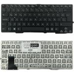 Notespare Sony ile Uyumlu Vaio SVS1311J3E, SVS1311K9E, SVS1311L9E, SVS1311L9R Notebook Klavye Siyah Tr - 001-Renkli - YOK