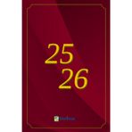 Notivue Student Planner – Academic Year 2025/2026: A5, Classic Burgundy and Wine