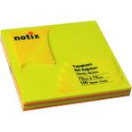 Notix Neon 4 Renk 100 Yaprak 75x75 Notluk