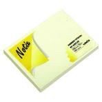 Notix Pastel Sarı 100 Yaprak 100x75 Notluk