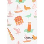 Notizbuch: Amerika Notizbuch | 6x9 Zoll DIN A5 | 100 Seiten liniert | Amerikanische Westküste Notizheft | Amerikareise Tagebuch | Amerika Reisetagebuch | Amerikaurlaub Schreibheft