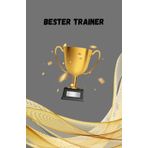 Notizbuch Bester Trainer / Trainergeschenk / Danke Trainer / Geschenk Trainer