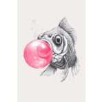 Notizbuch: Fische Notizbuch | 6x9 Zoll DIN A5 | 100 Seiten liniert | Aquarium Notizheft | Aquaristik Tagebuch | Angler Schreibheft | Kaugummis Geschenk