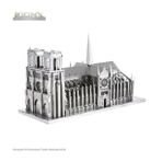 Notre Dame Parıs 3D Metal Maket Bulmaca Puzzle Modeli Kitleri Dıy 14+ Yas 117+ Parca