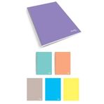 Notte 60-338 A4 Pastel 100 Sayfa Çizgili Spiralli Plastik Kapak Defter